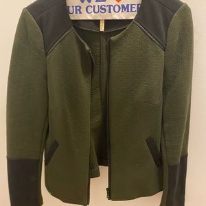 Laundry by Shelli Segal green and black jacket